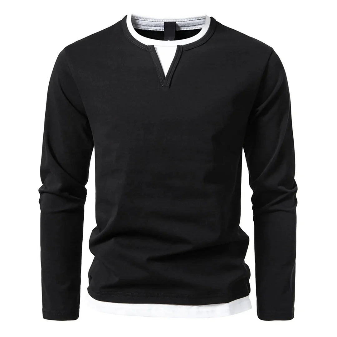 Jacob - Camisa Henley De Manga Larga