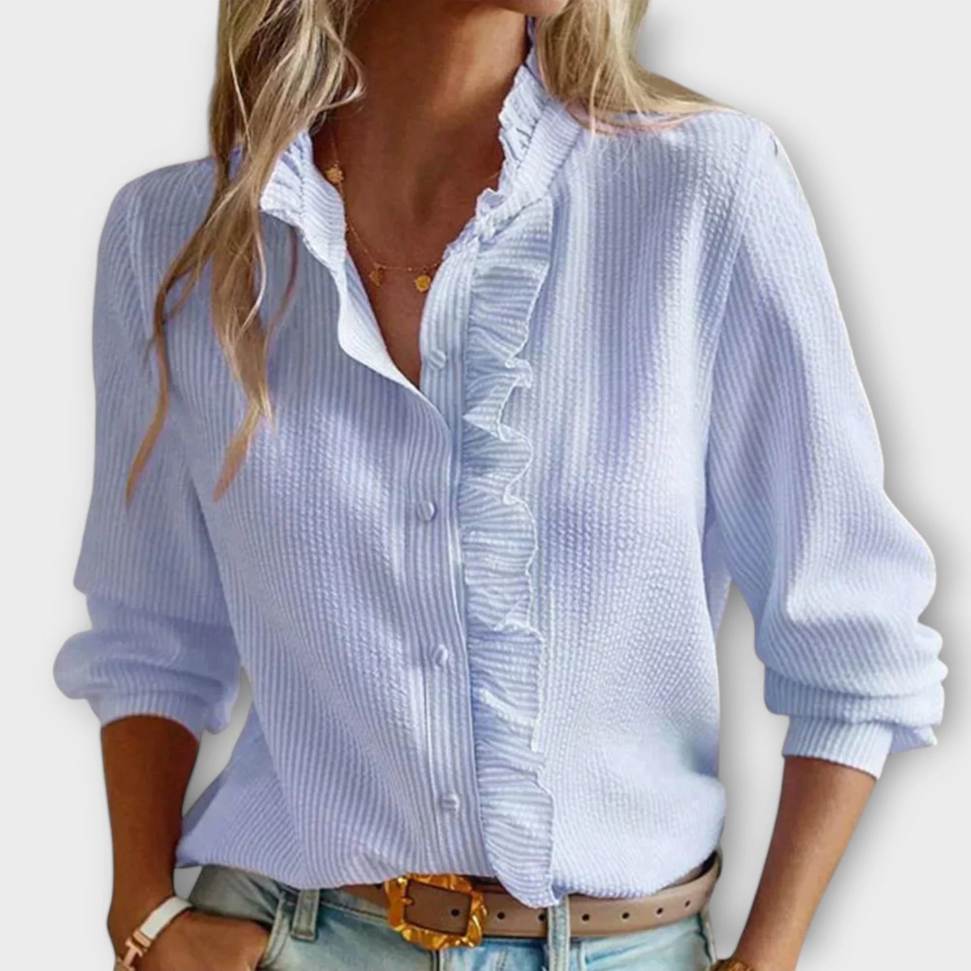 LILY | BLUSA ELEGANTE DE MANGA LARGA