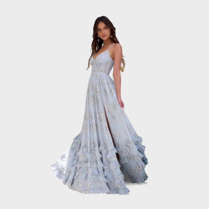 Florência - Vestido Comprido Boho com Abertura