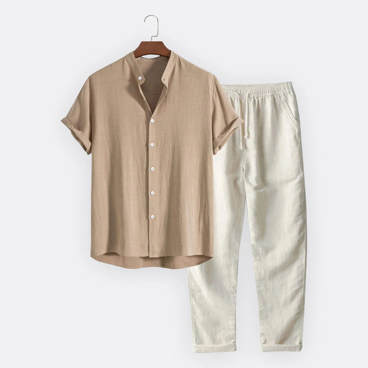 Tomás - Conjunto de Linho Masculino