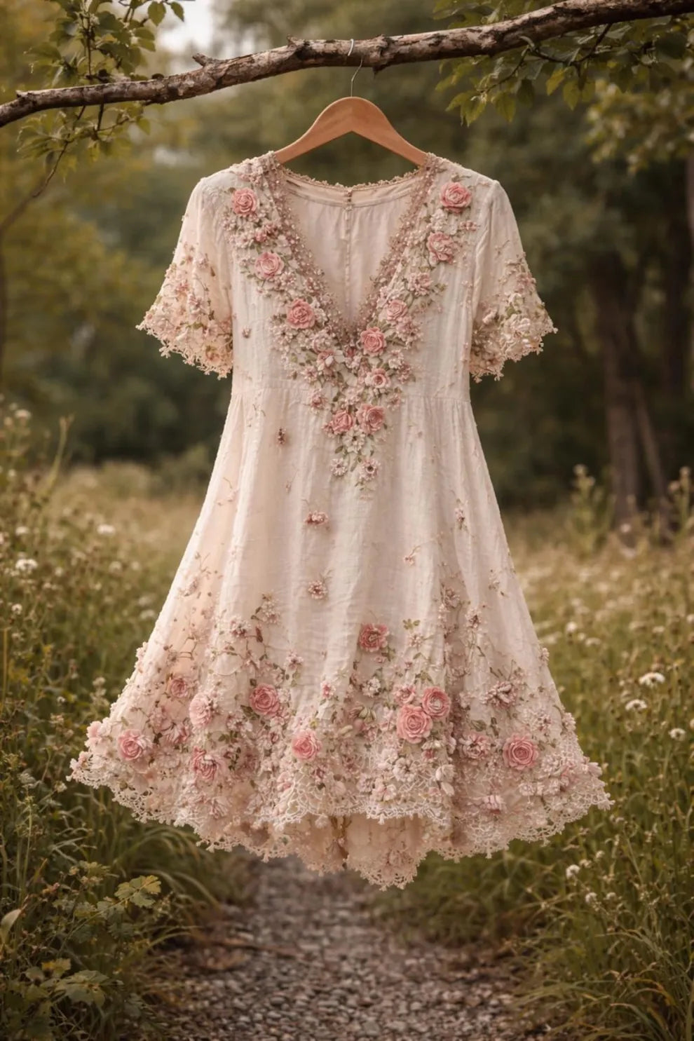 VESTIDO FLORAL ESTAMPADO BOHO