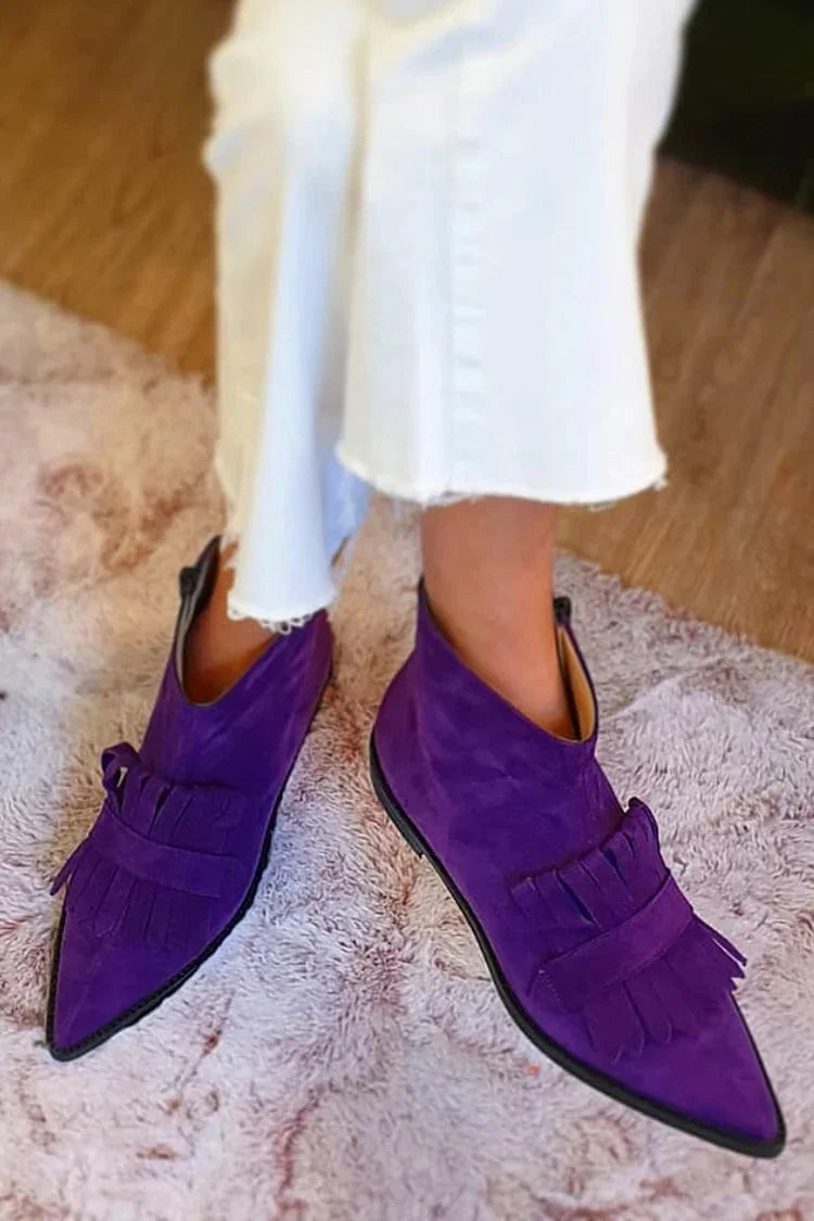 BOTINES CON FLECOS