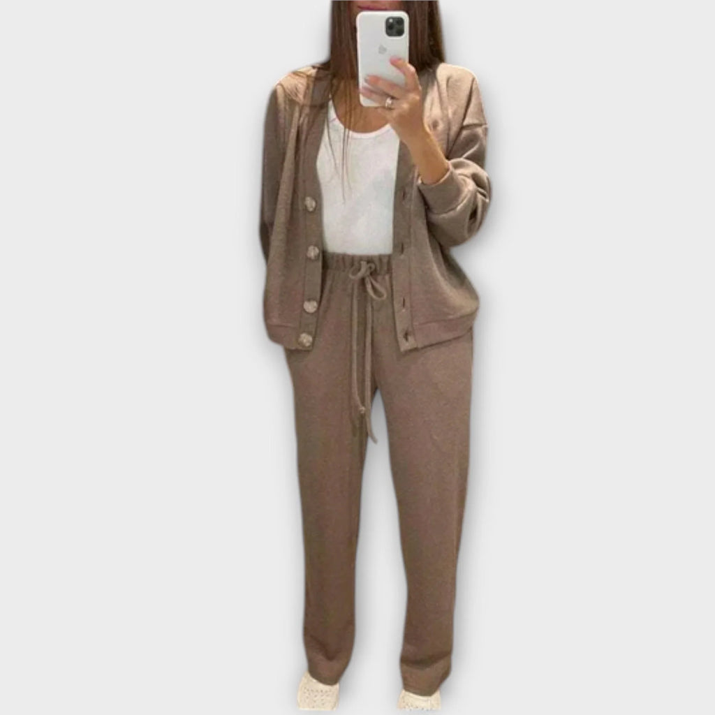 Chantal - conjunto de casaco y pantalones