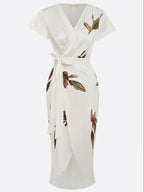 Lisa™ | Vestido Cruzado con Estampado Floral