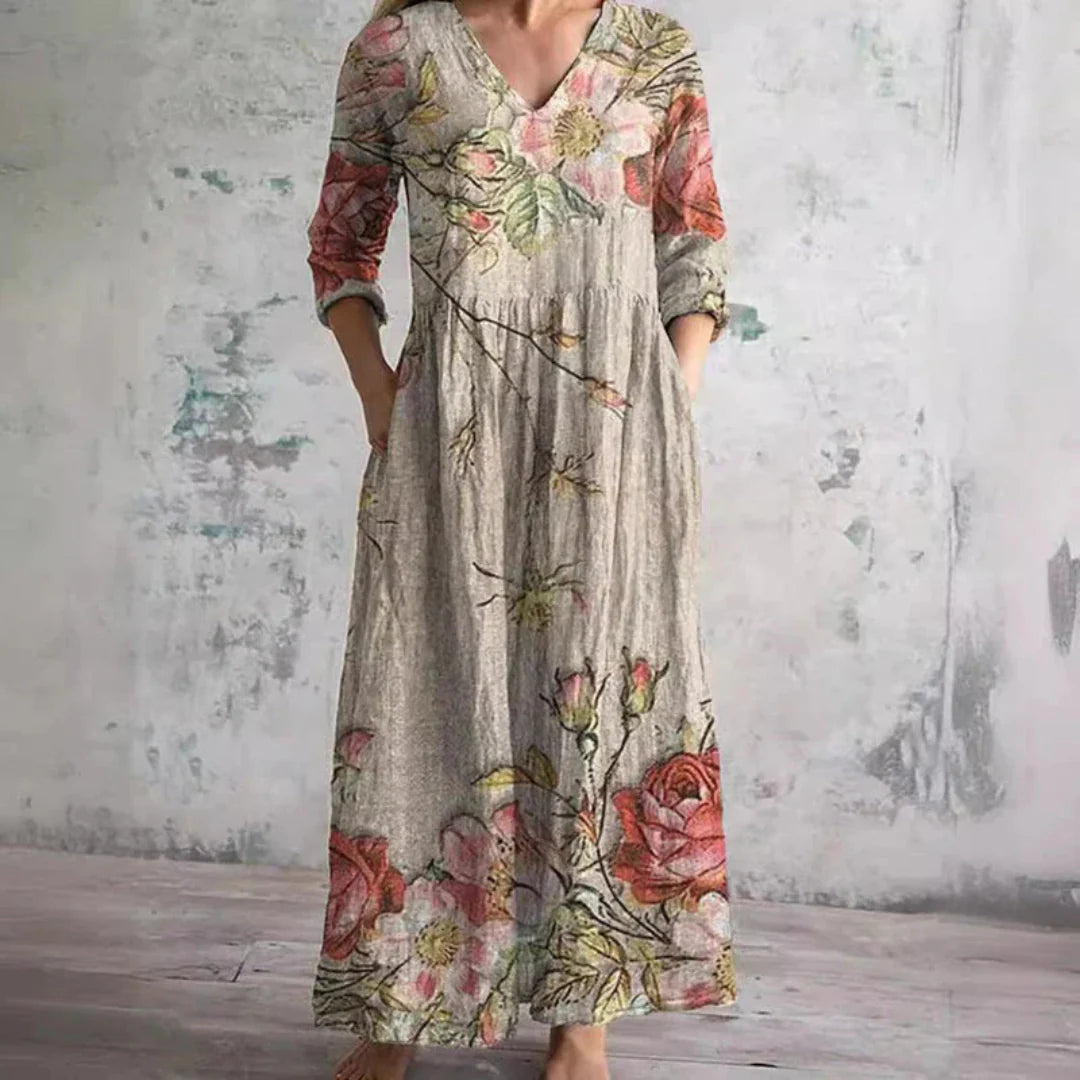 Bela - vestido floral de verano