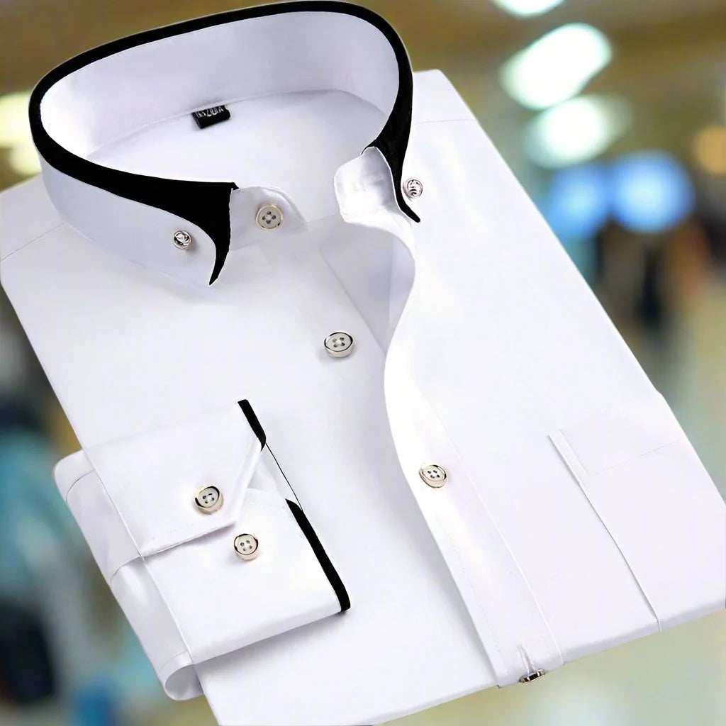 Leon™ | Camisa Clásica De Manga Larga Para Hombre