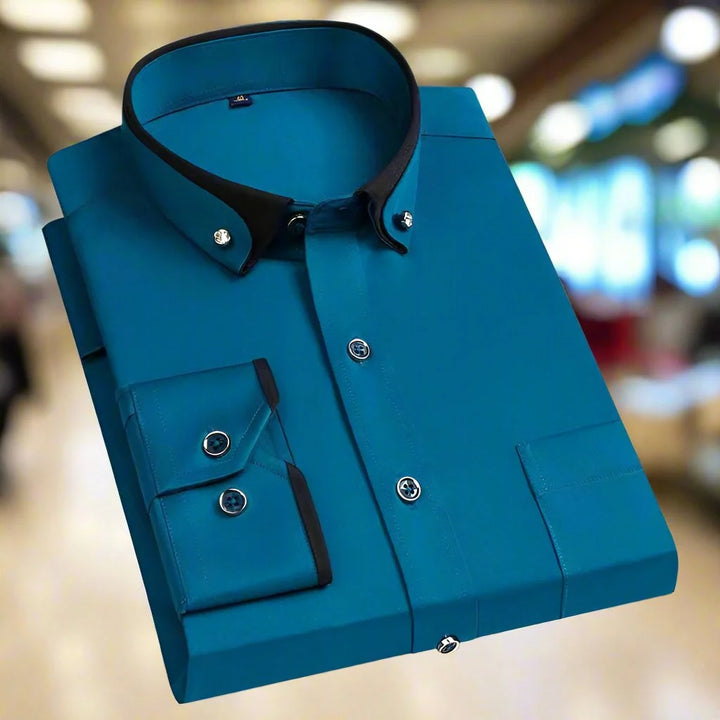 Leon™ | Camisa Clásica De Manga Larga Para Hombre