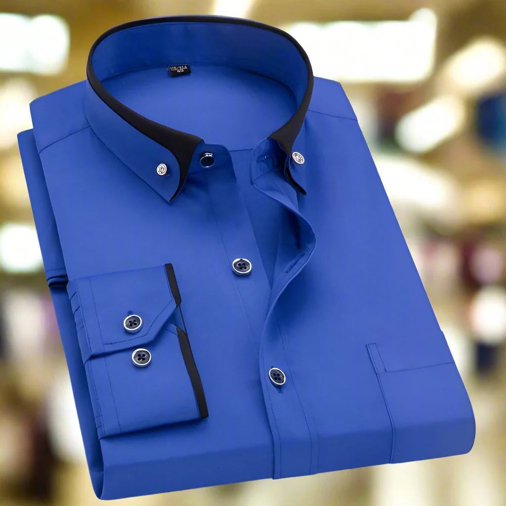 Leon™ | Camisa Clásica De Manga Larga Para Hombre