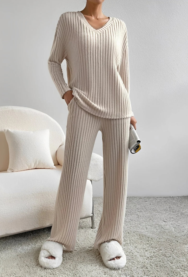 Niki - Loose Striped Set