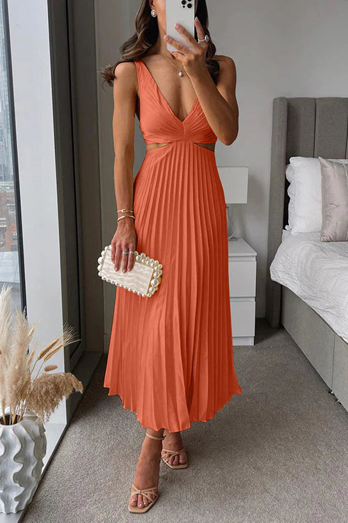 Camila - Vestido Midi Sem Mangas