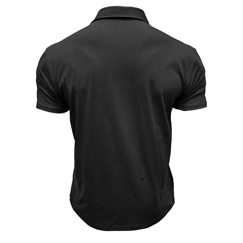 Camisa de Algodón con Bolsillos