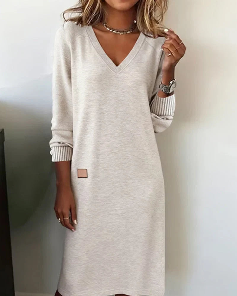 Carmen™ | Vestido De Punto Con Escote En V