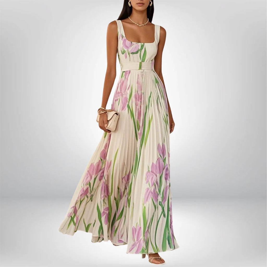 Penelope - vestido maxi en chiffon