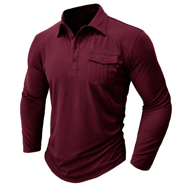 José - Camisa Casual con Bolsillos