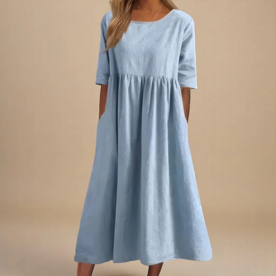 Minea - Vestido de Algodão Respirável