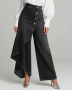 Amelia - pantalones de denim envolventes para mujer