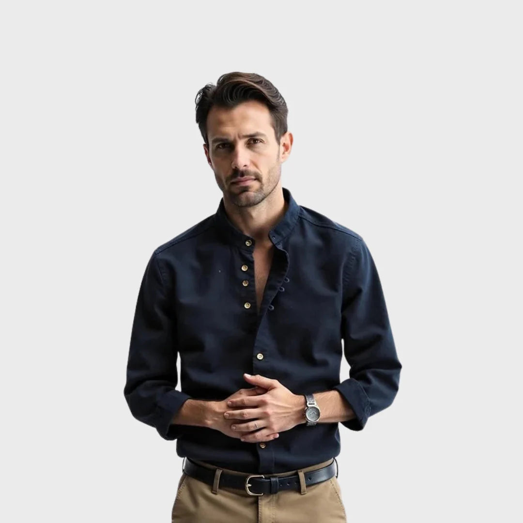 Luís - Camisa Japonesa para Hombre