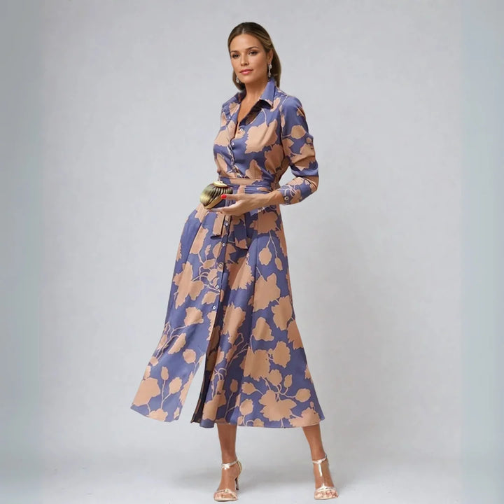 Floriza | Vestido Camisero Clásico Floral