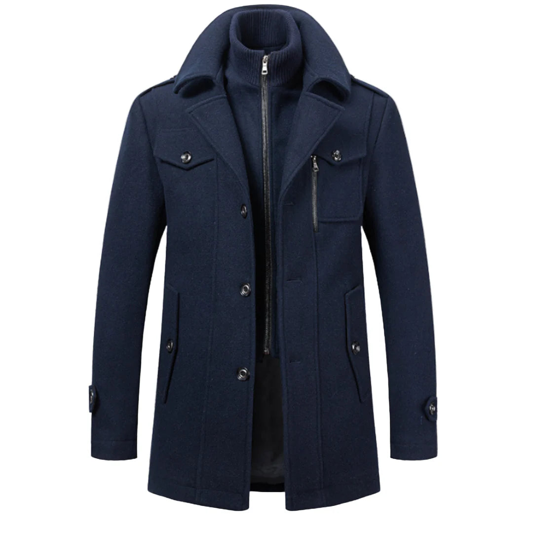 Angelo | Abrigo Cálido y Elegante para Hombre