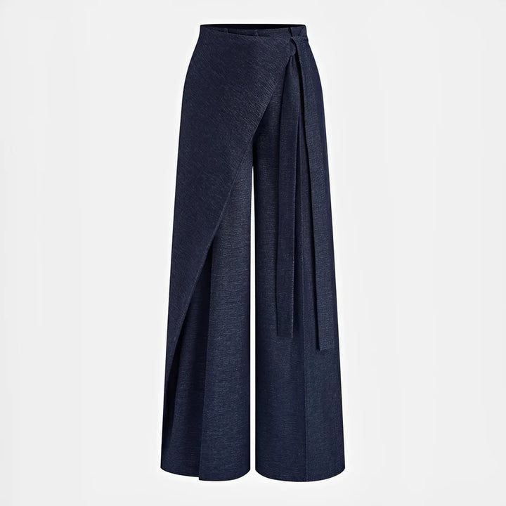 Leilani - Pantalones Asimétricos De Pierna Ancha
