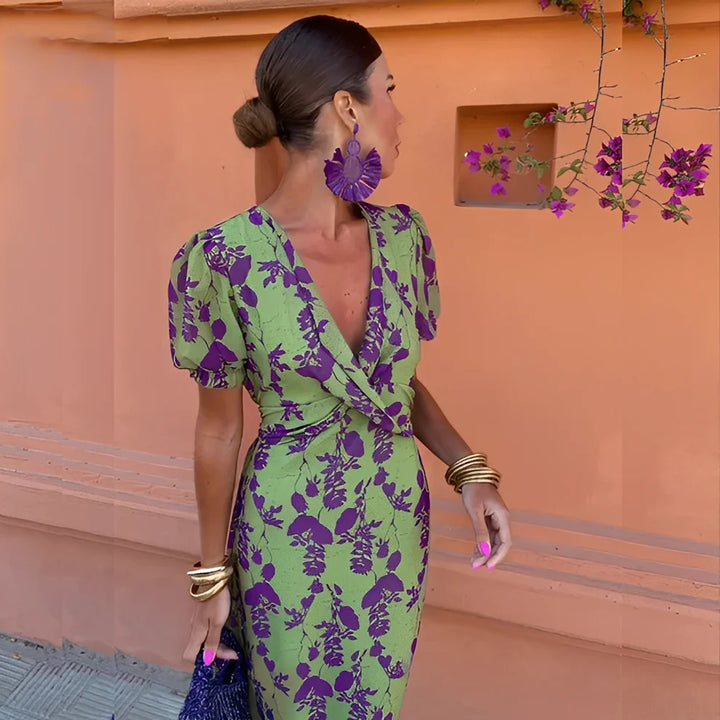 Aglaé | vestido elegante con flores
