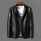Chaqueta de cuero premium