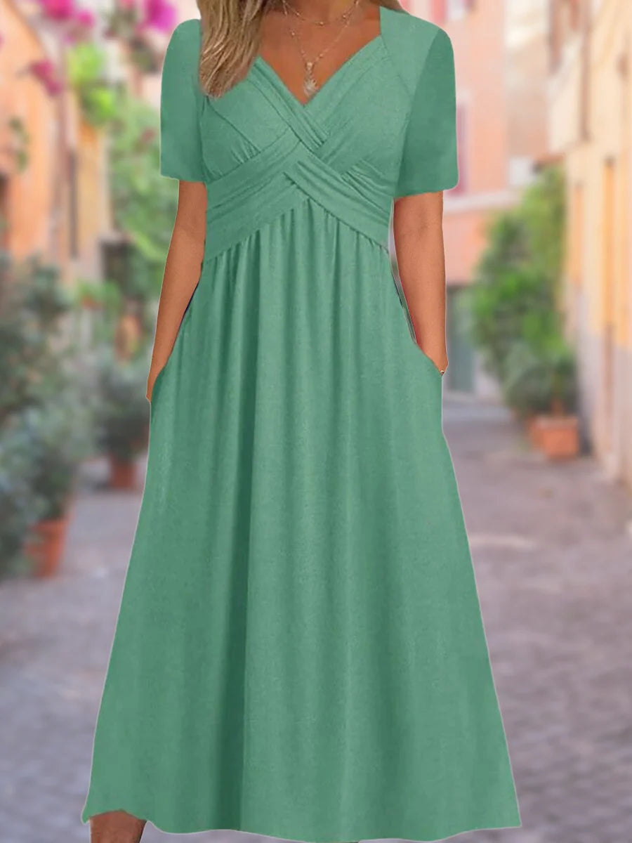 Ceola™ - Vestido Elegante Con Efecto Adelgazante