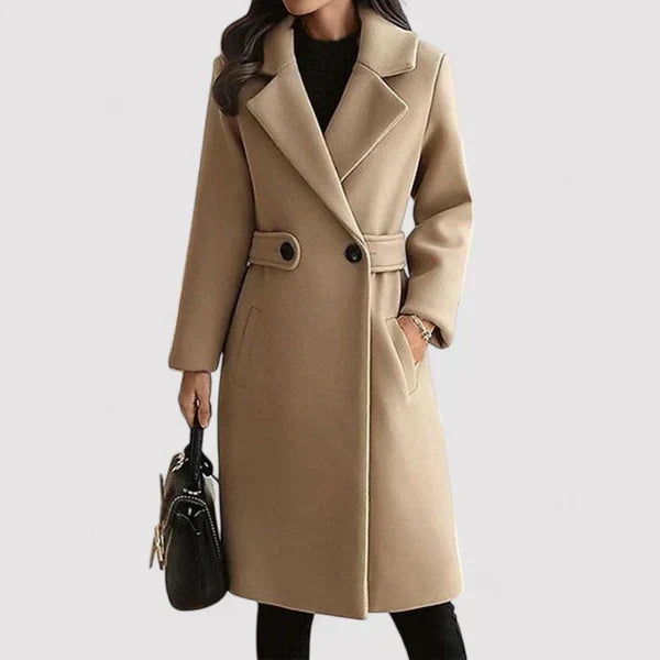 Clara | Wool Belted Coat