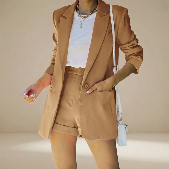 Geraldine - Conjunto Elegante De Traje Corto