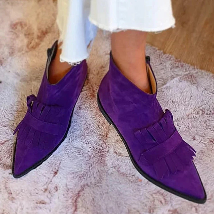 BOTINES CON FLECOS