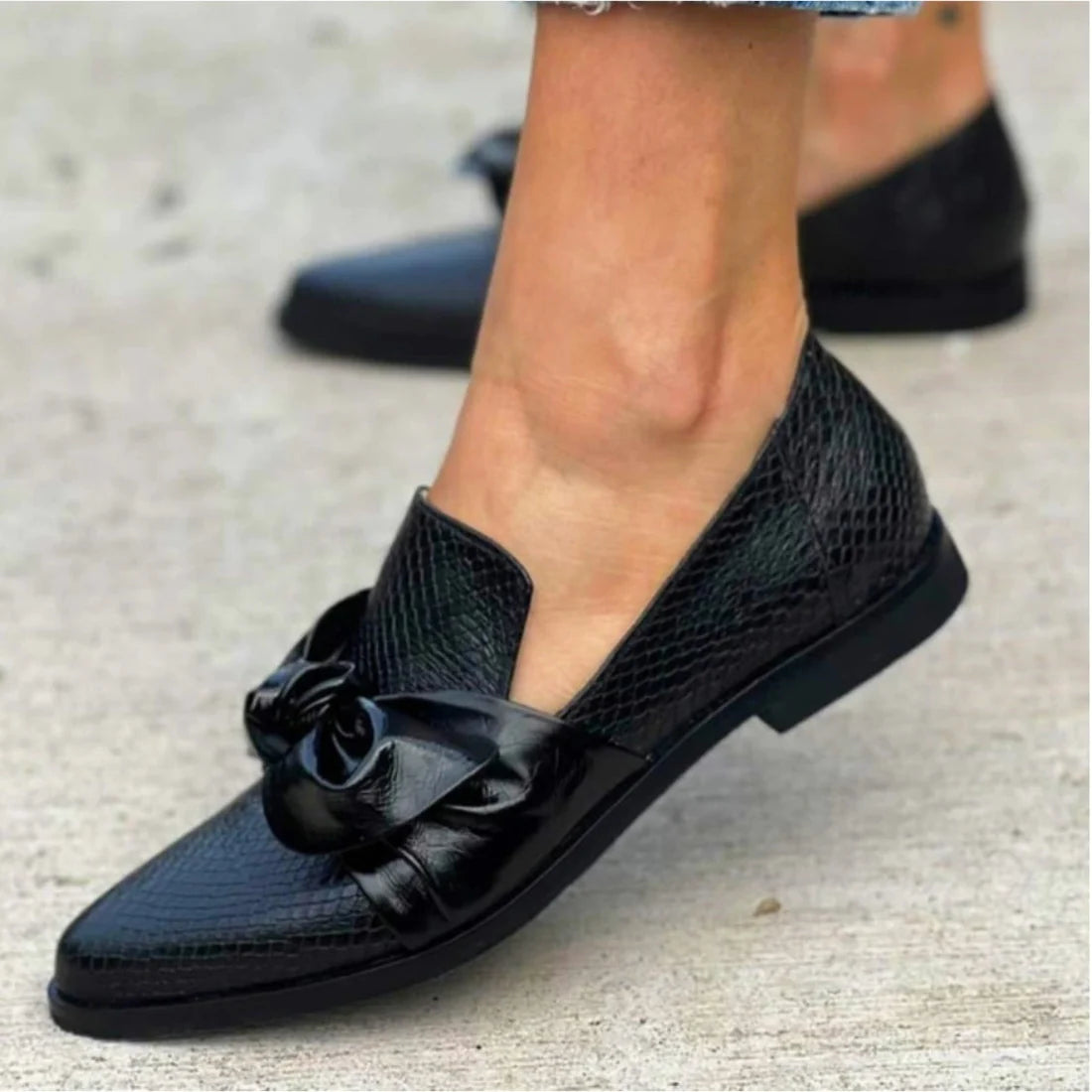 Alva™ | Mocasines con Detalle de Lazo