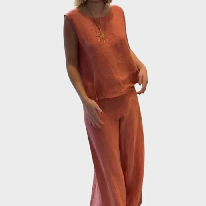 Raquel | Conjunto Boho De Corte Relajado
