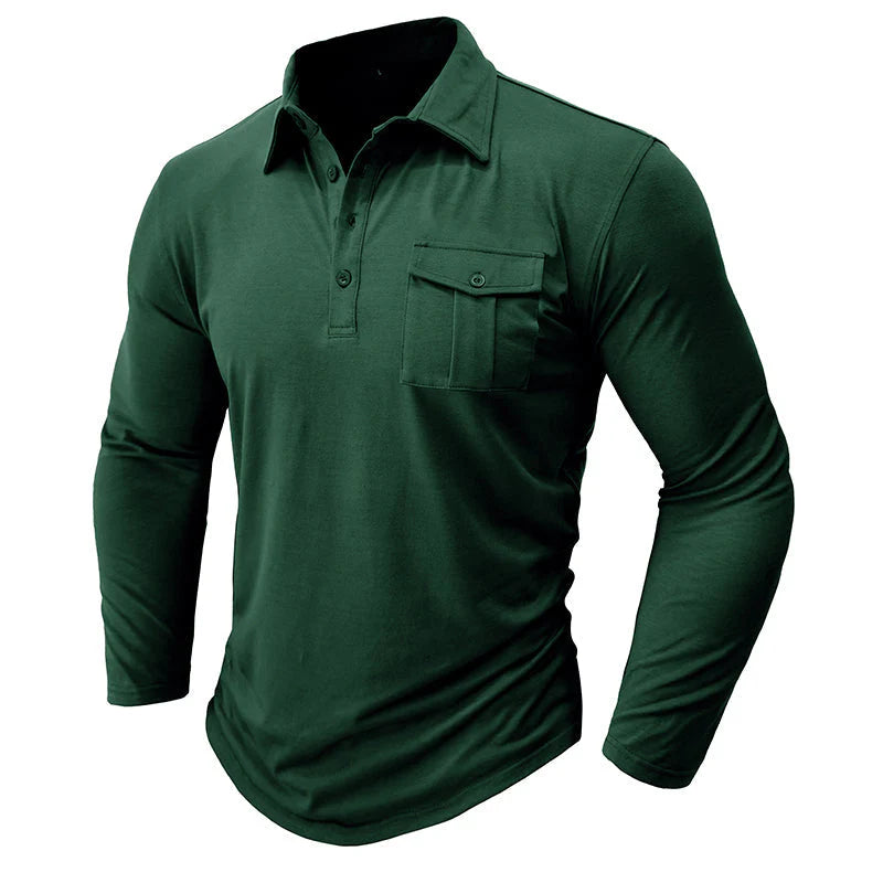 José - Camisa Casual con Bolsillos