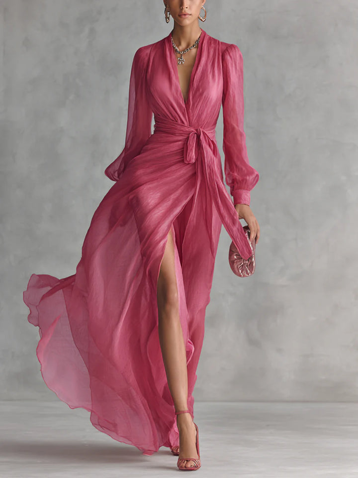 Leonor - Vestido Comprido Elegante