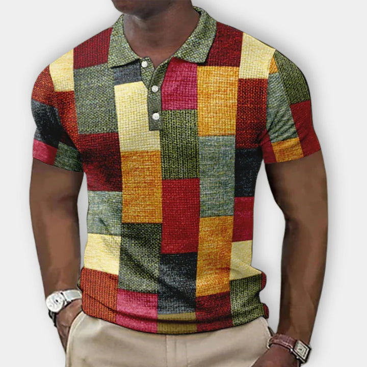 Rui - Pólo Bicolor para Homem