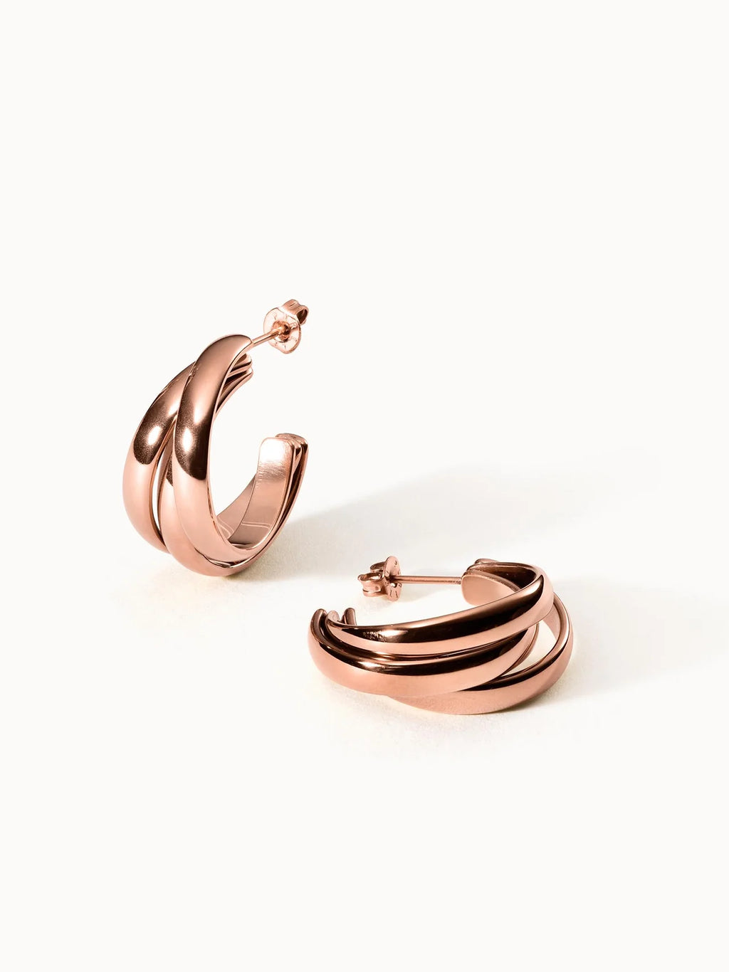 - PENDIENTES CASCADA BICOLOR