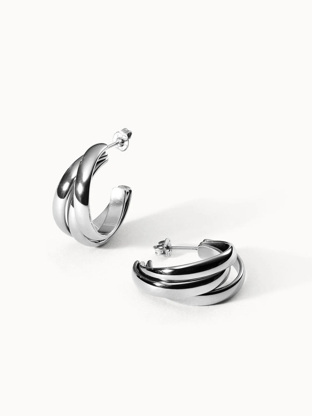 - PENDIENTES CASCADA BICOLOR