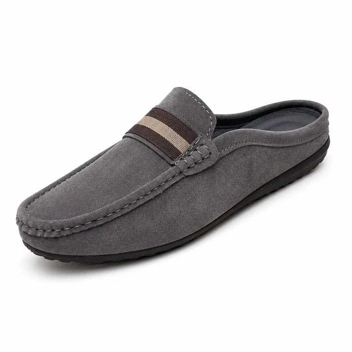 Mocasines Slip-on Para Hombre Con Talón Abierto Zapatos Casuales Cómodos
