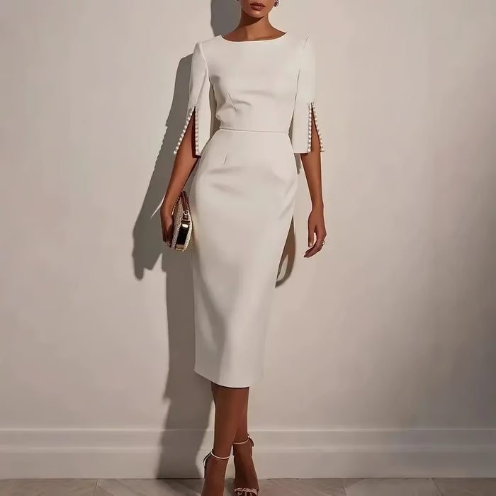 VESTIDO LÁPIZ AJUSTADO SLIM FIT