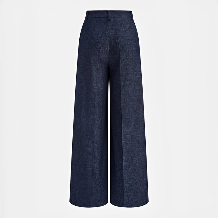 Leilani - Pantalones Asimétricos De Pierna Ancha