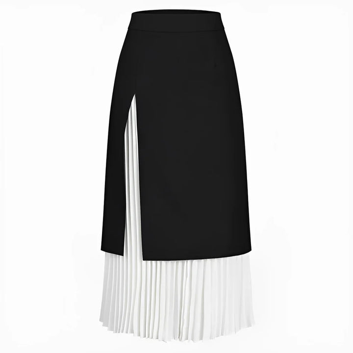 Verna - Elegant Pleated Maxi Skirt