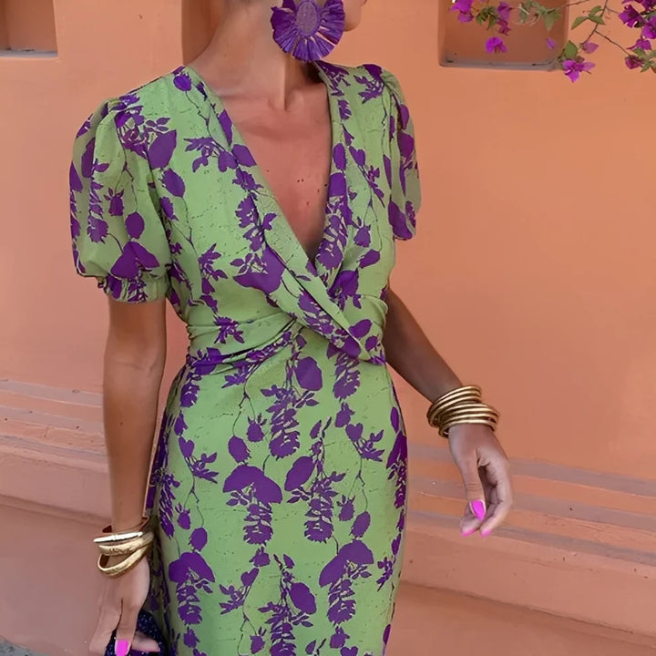 Aglaé | vestido elegante con flores