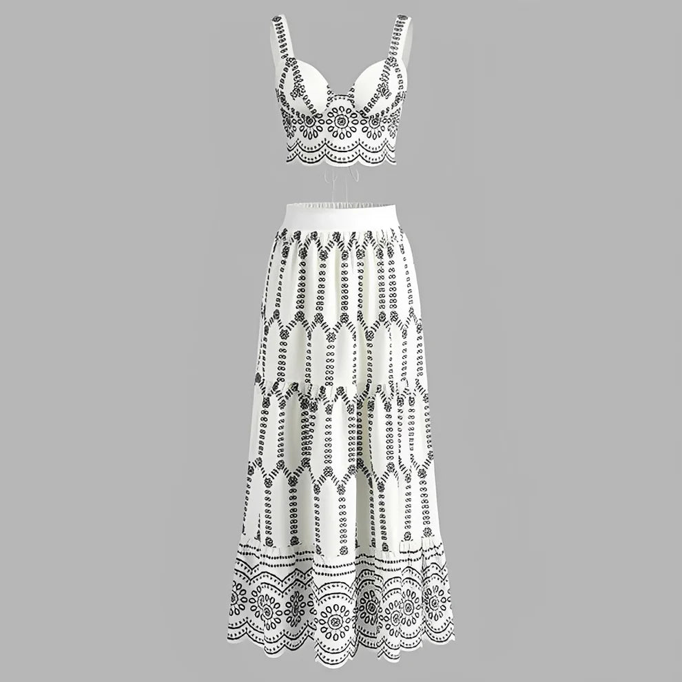 Melissa - Elegant Two-Piece Set