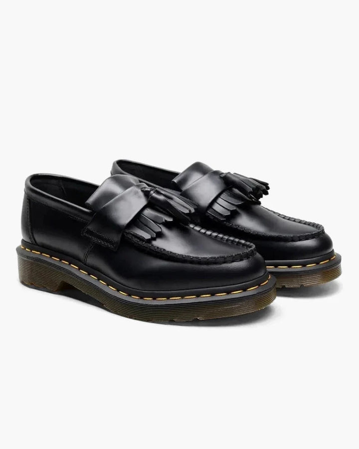 Mocasines De Cuero Con Borlas Y Suela Gruesa Para Hombre