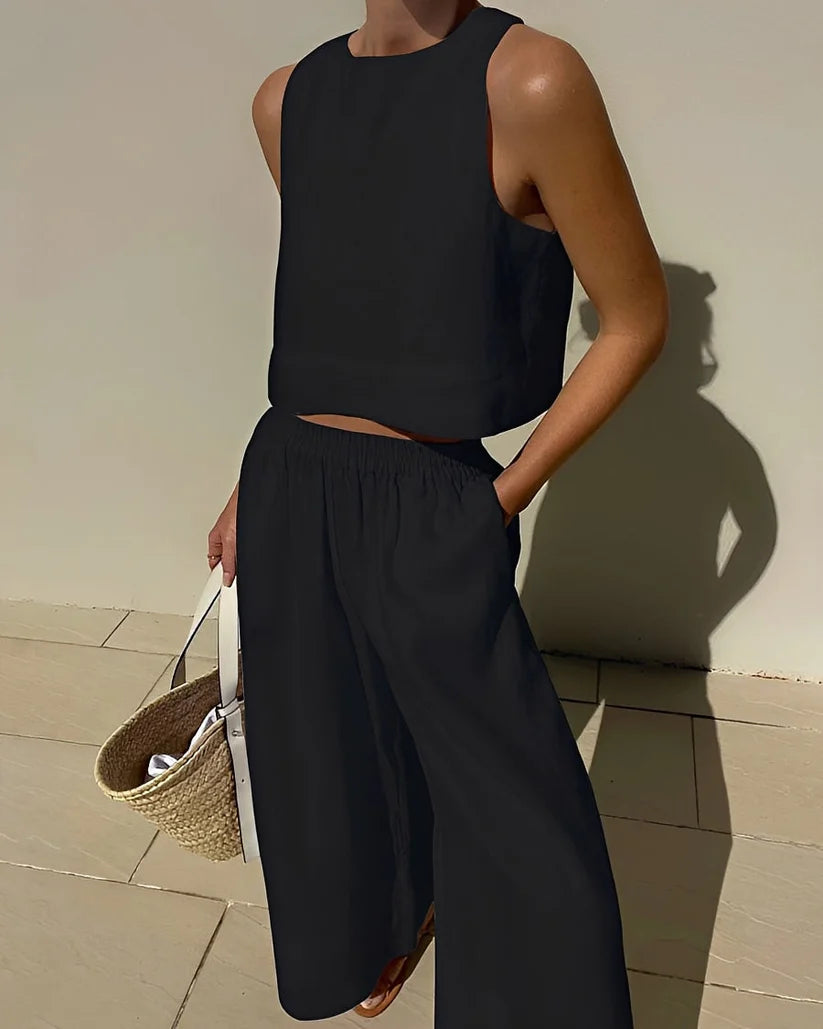 Sasha | Conjunto Casual Y Holgado De Dos Piezas Para Mujer