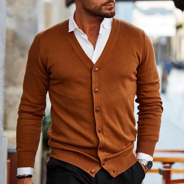 Aamir | cardigan masculino – conforto e estilo duradouro