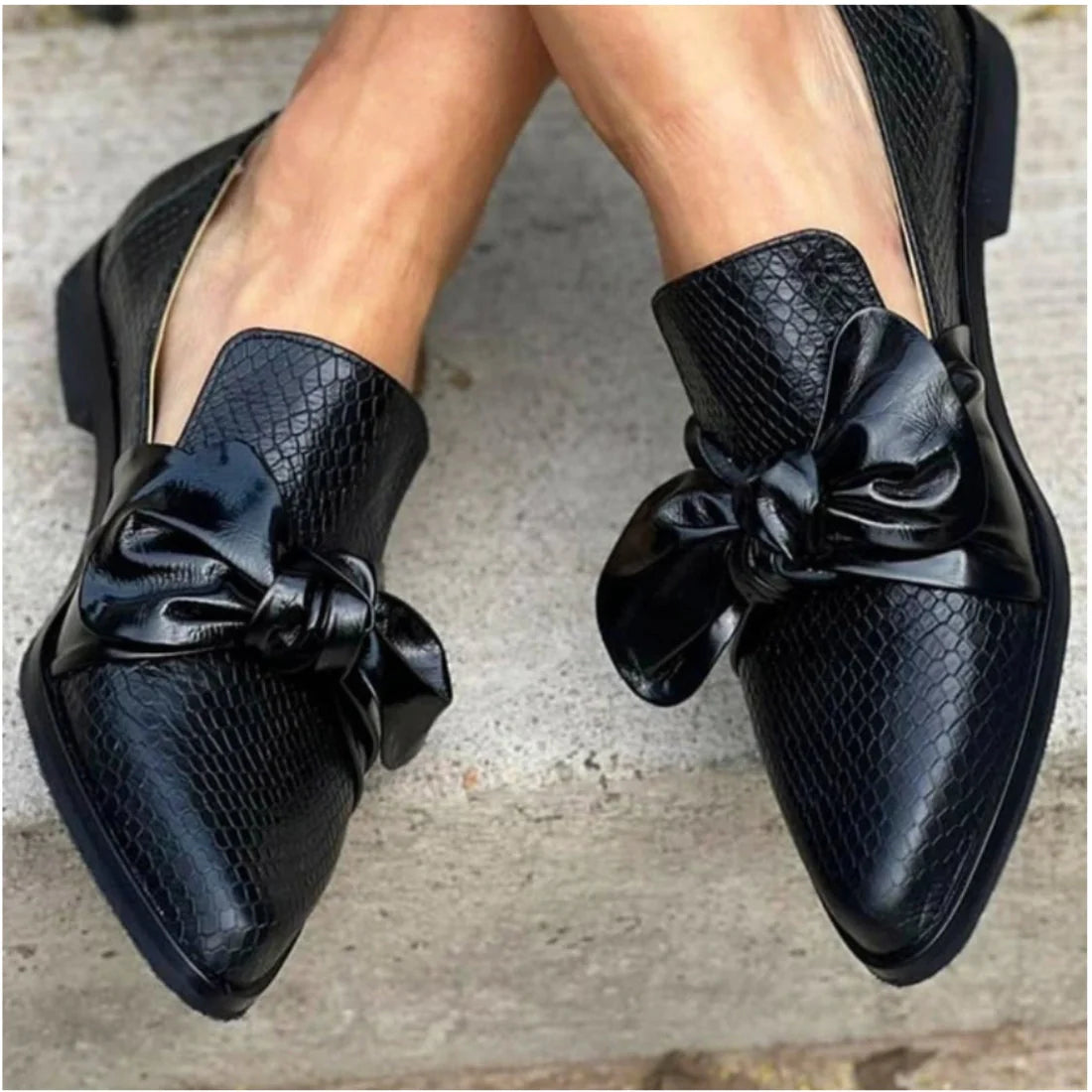 Alva™ | Mocasines con Detalle de Lazo