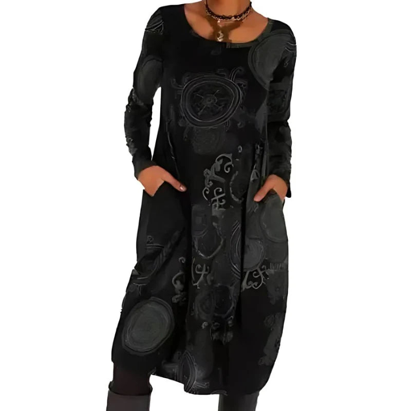 Jana | Vestido De Invierno Bohemio