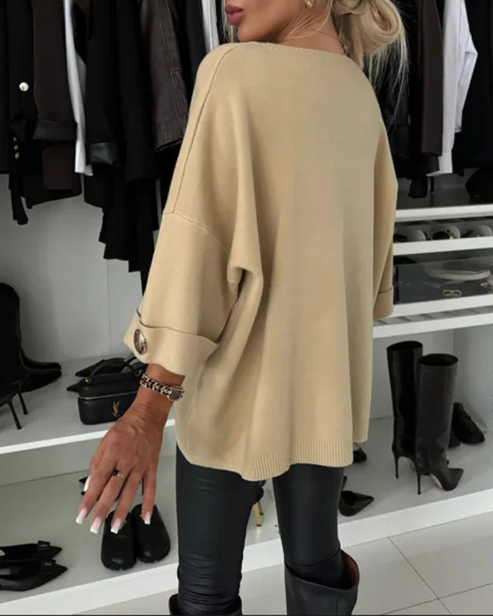 Blusa Moderna de Mulher com Corte Folgado Elegante