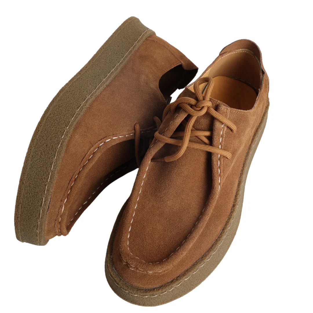 SAPATOS DE CIDADE EM CAMURÇA DE ALTA QUALIDADE